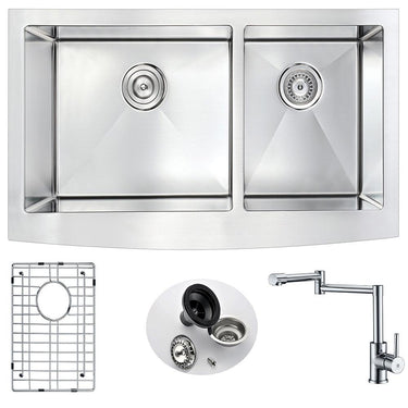 ANZZI ELYSIAN Series K36203A-102 Kitchen Sink Kitchen Sink ANZZI